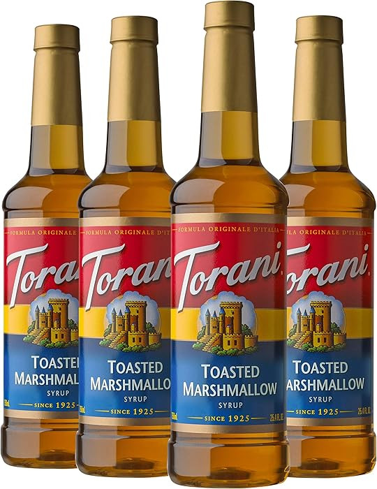 Torani Syrup, Toasted Marshmallow, 25.4 Ounces (Pack of 4) | Amazon (US)