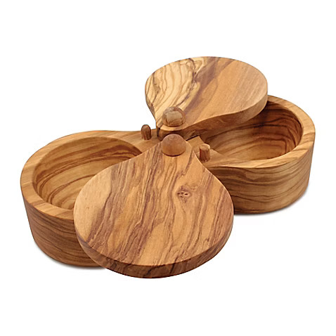 Swissmar Verona Olive Wood Salt Keeper | Bed Bath & Beyond