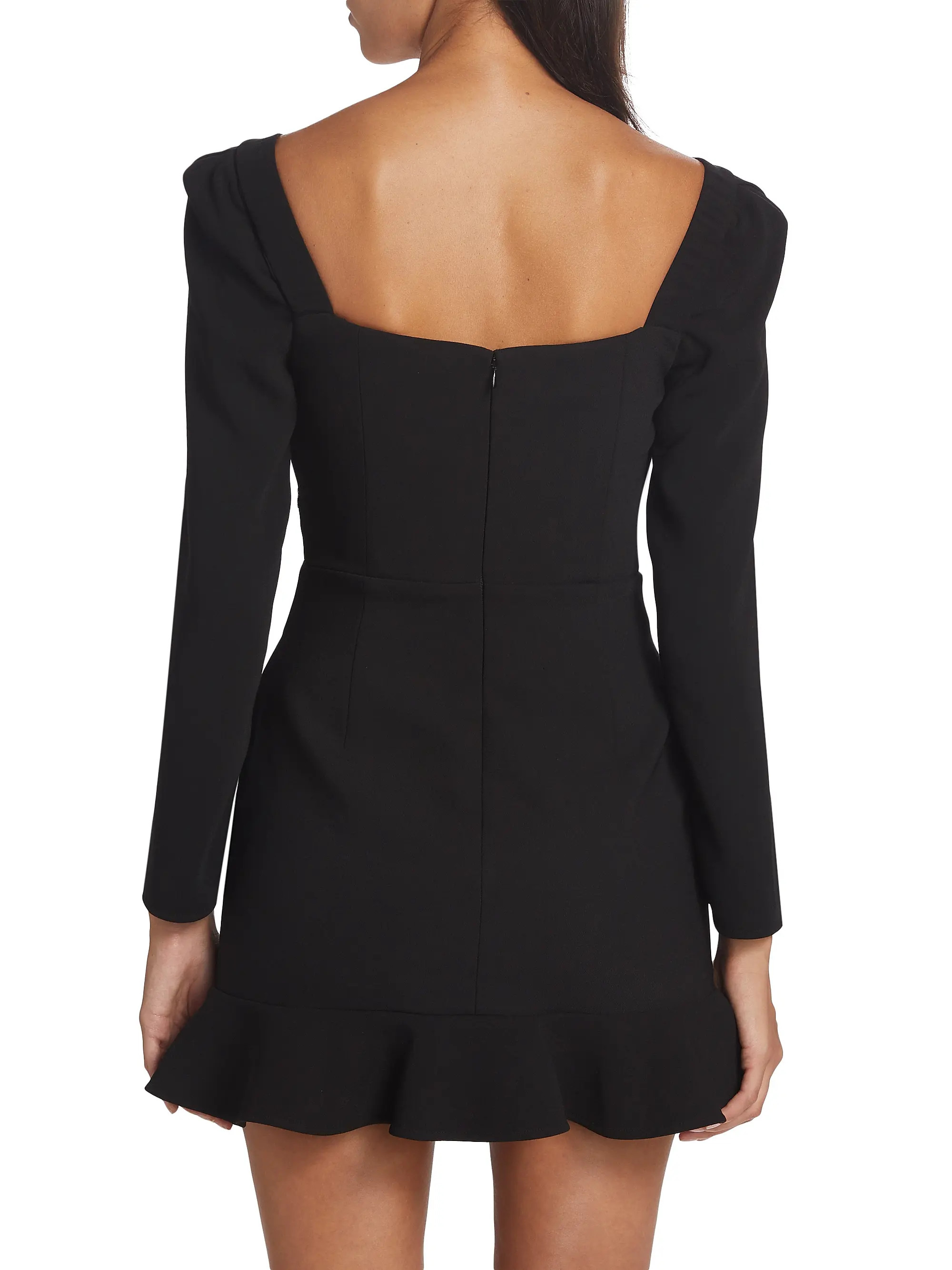 Diamante Bow Minidress | Saks Fifth Avenue