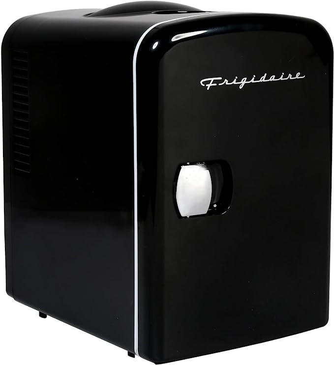 Amazon.com: Frigidaire Mini Portable Compact Personal Fridge Cooler, 4 Liter Capacity Chills Six ... | Amazon (US)