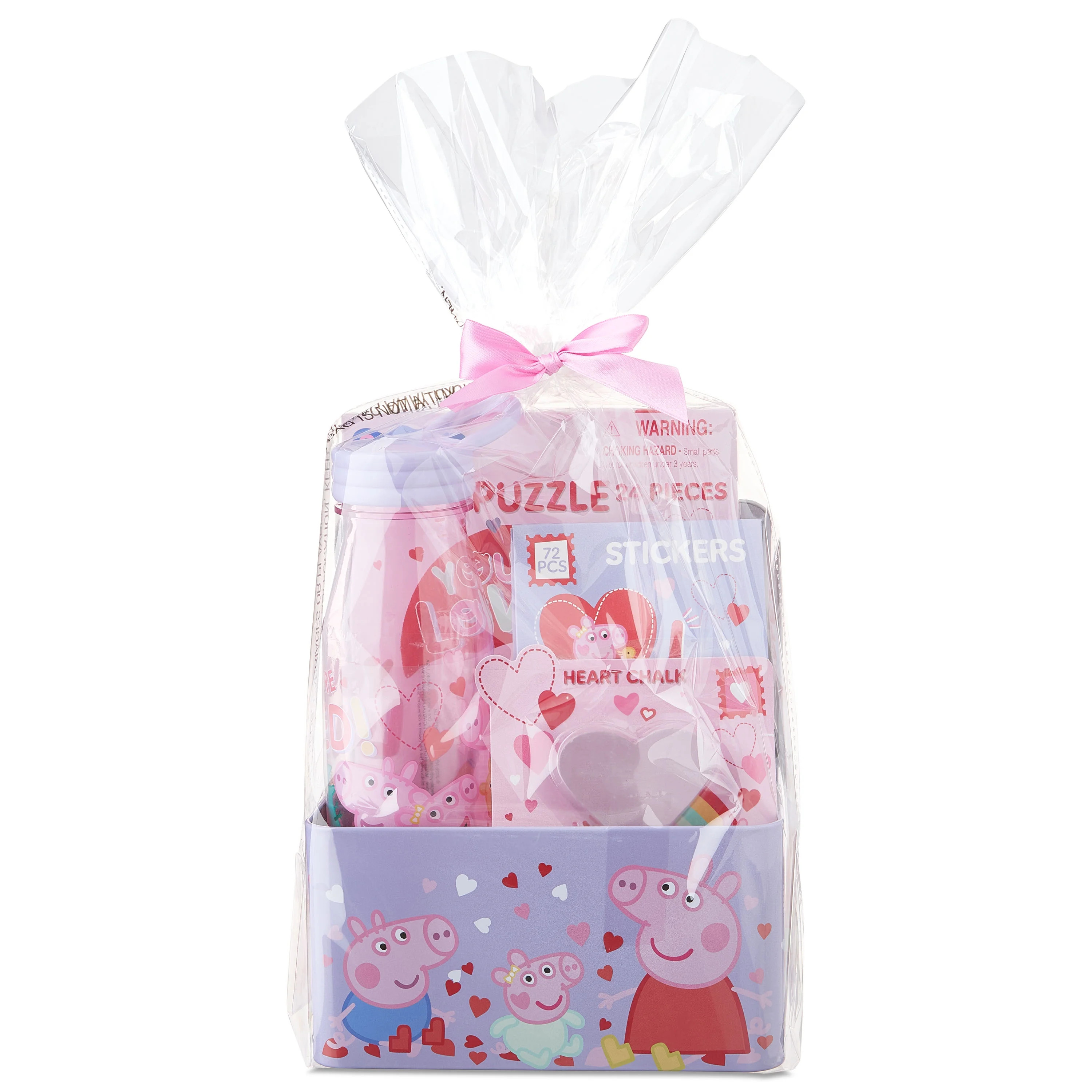 Peppa Pig Tin Valentines Gift Set | Walmart (US)
