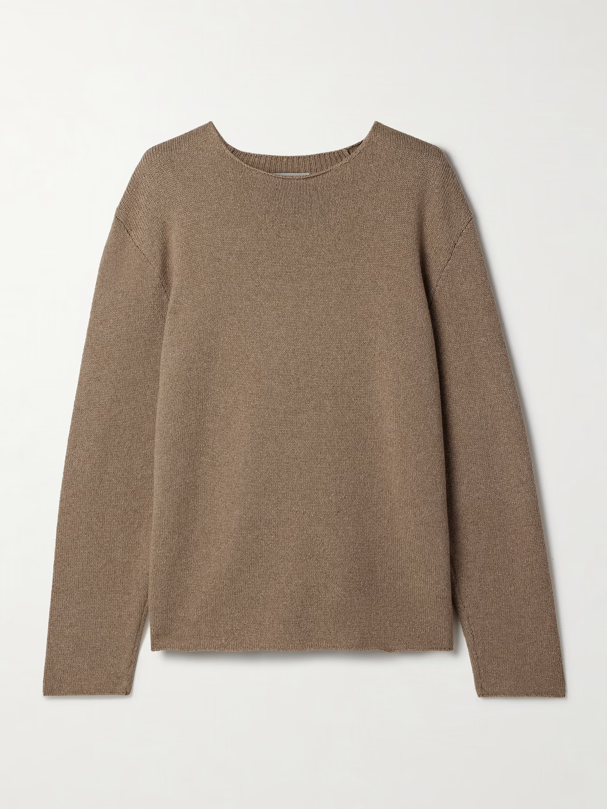 The Row - Jhaio Cotton And Wool-blend Sweater - Light brown - x small | NET-A-PORTER APAC