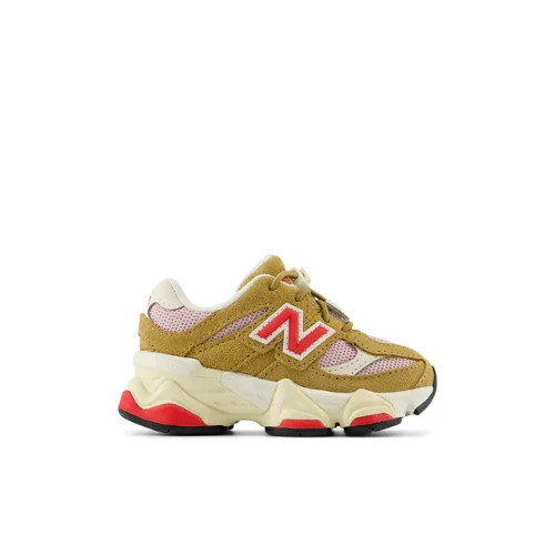 New Balance Kids' 9060 Sneakers - Beige/Pink/Red (Size 5.5) | New Balance Athletics, Inc.