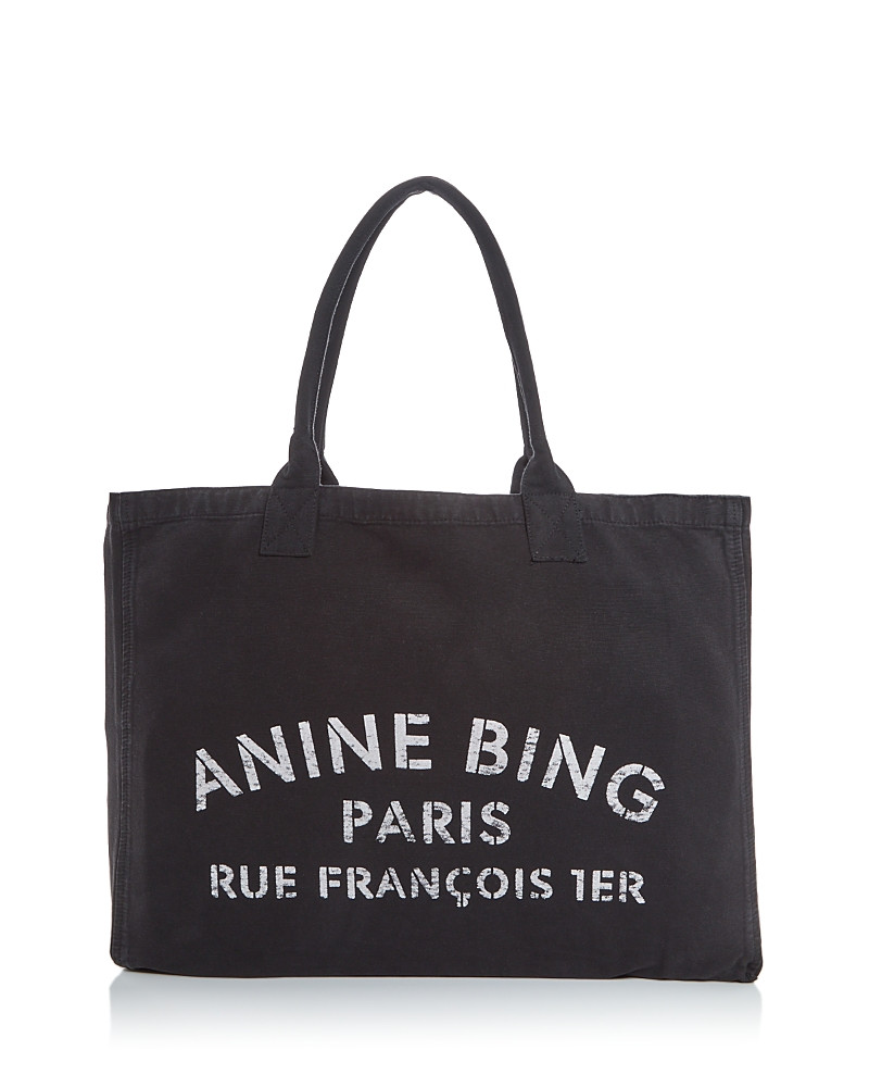Anine Bing Leo Canvas Tote | Bloomingdale's (US)
