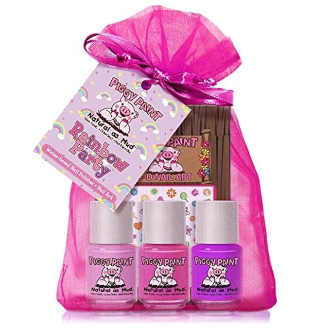 Piggy Paint | 100% Non-Toxic Girls Nail Polish | Safe, Cruelty-free, Vegan, & Low Odor for Kids |... | Amazon (US)