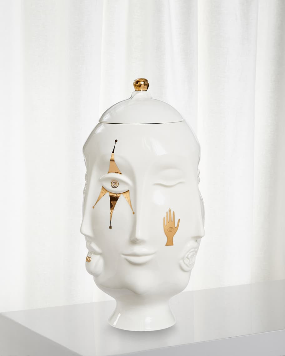 Jonathan Adler Gilded Muse Frida Vase | Neiman Marcus