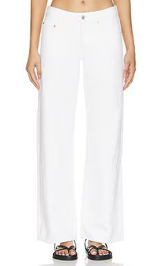 LEVI'S Low Loose Straight in White Squared from Revolve.com | Revolve Clothing (Global)