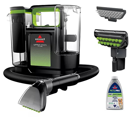 Make Your Selection: BISSELL Little Green Max Pet Portable Carpet Cleaner | QVC