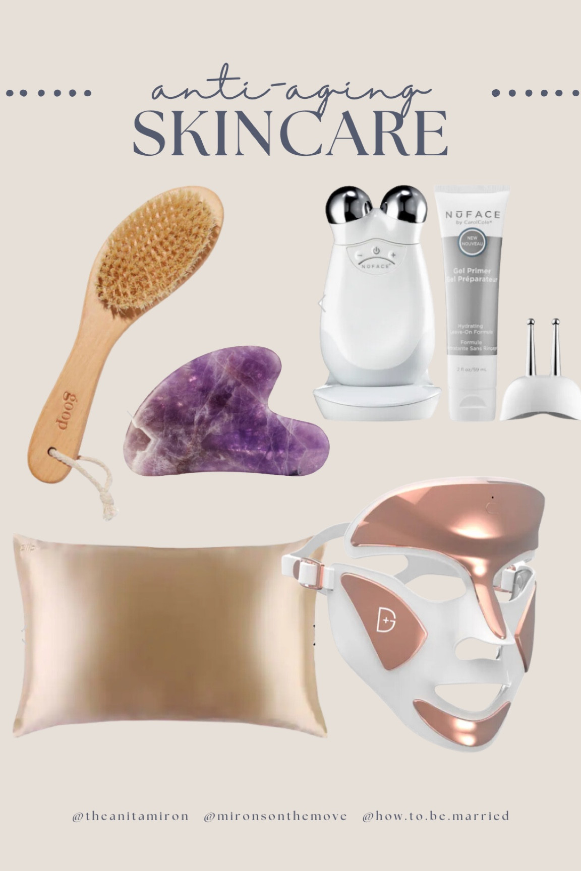 Enhance your beauty and self-care routine with these luxurious tools and accessories from Sephora. The G.Tox Ultimate Dry Brush provides gentle exfoliation and promotes circulation for a radiant and smooth skin. Experience the benefits of facial massage and lifting with the Gua Sha Facial Lifting Tool. The DRx SpectraLite™ FaceWare Pro utilizes LED light therapy to target various skincare concerns. Indulge in the Silk Pillowcase for a luxurious and comfortable sleep while helping to prevent hair breakage and facial creasing. Elevate your skincare routine with the Trinity + Eye and Lip Enhancer Attachment Bundle, offering advanced microcurrent technology for a more youthful appearance. Embrace the power of these tools and accessories to enhance your beauty and well-being.

#LTKbeauty #LTKFind