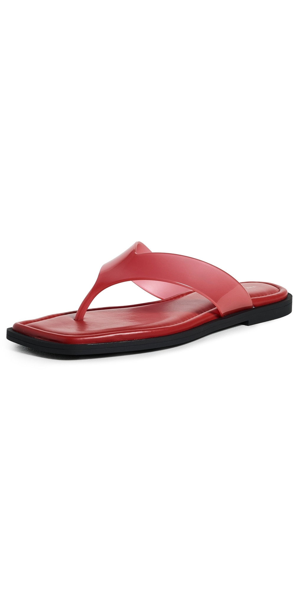 rag & bone Gracie Jelly Thong Sandals Lava 39.5 | Shopbop