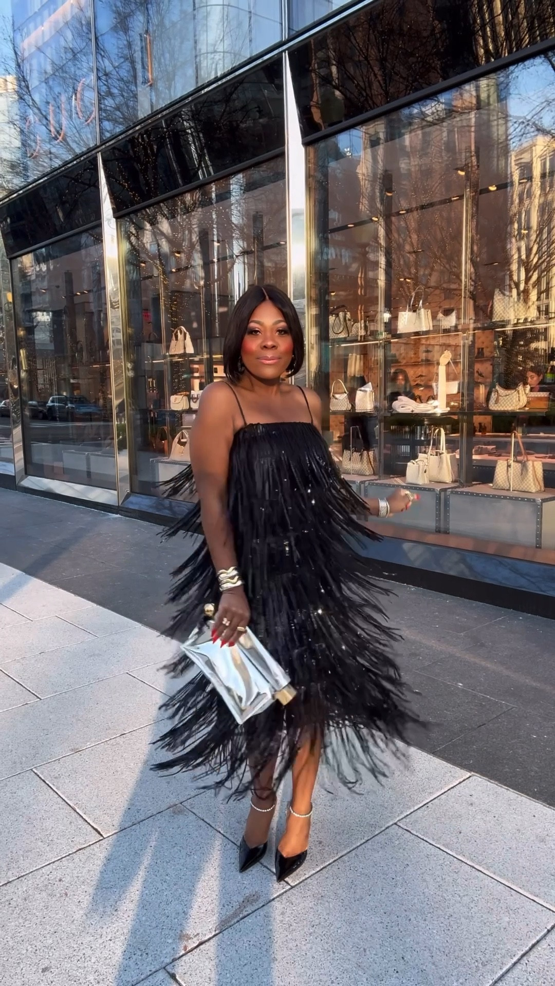 The dress in movement :) sequin black dress perfect for New Year’s Eve! 

#LTKSeasonal #LTKMidsize #LTKHoliday