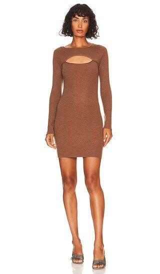 Donna Mini Dress in Brown | Revolve Clothing (Global)
