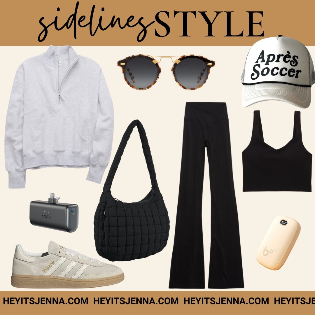 Fall outfit ideas for soccer moms and what to wear to chilly morning games