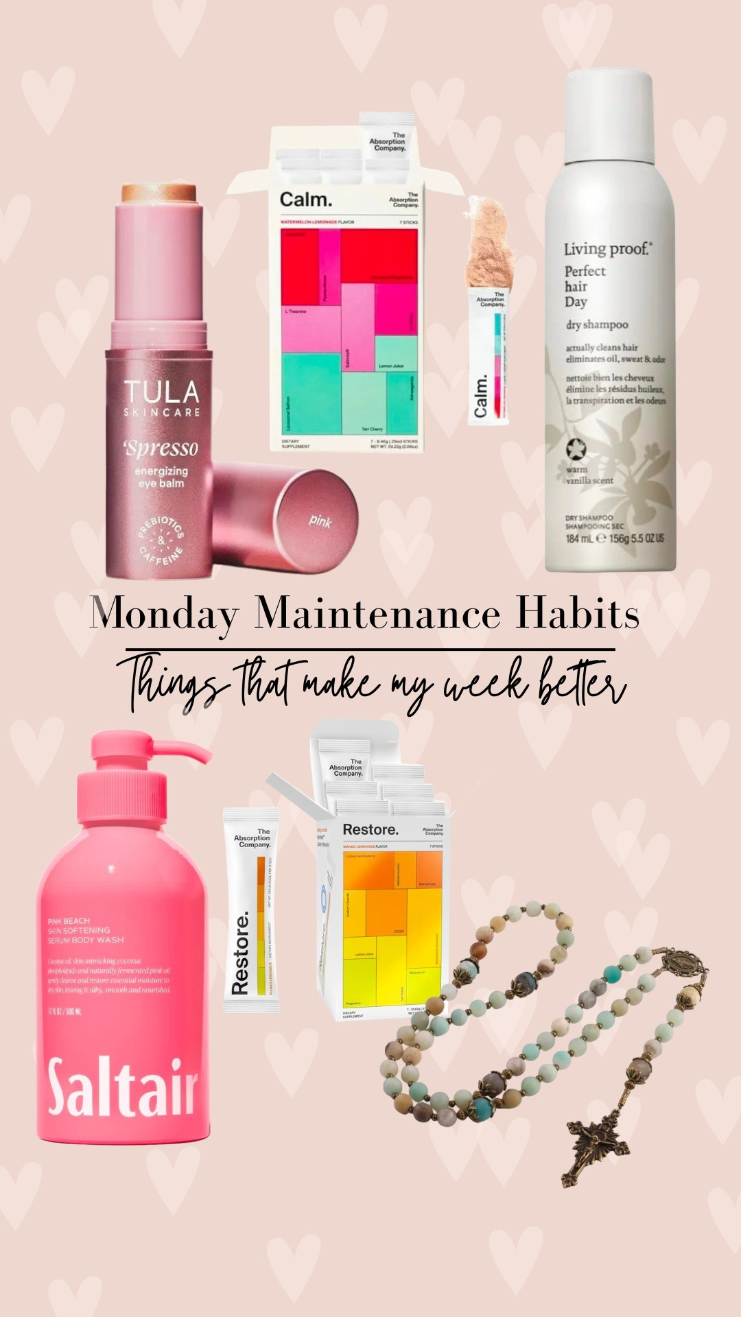 Monday Maintenance Faves. Things thst get me through each day.

#LTKOver40 #LTKdayinmylife #LTKmomlife