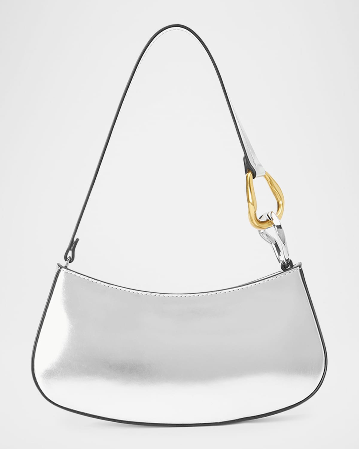 Ollie Crackeld Metallic Shoulder Bag | Neiman Marcus