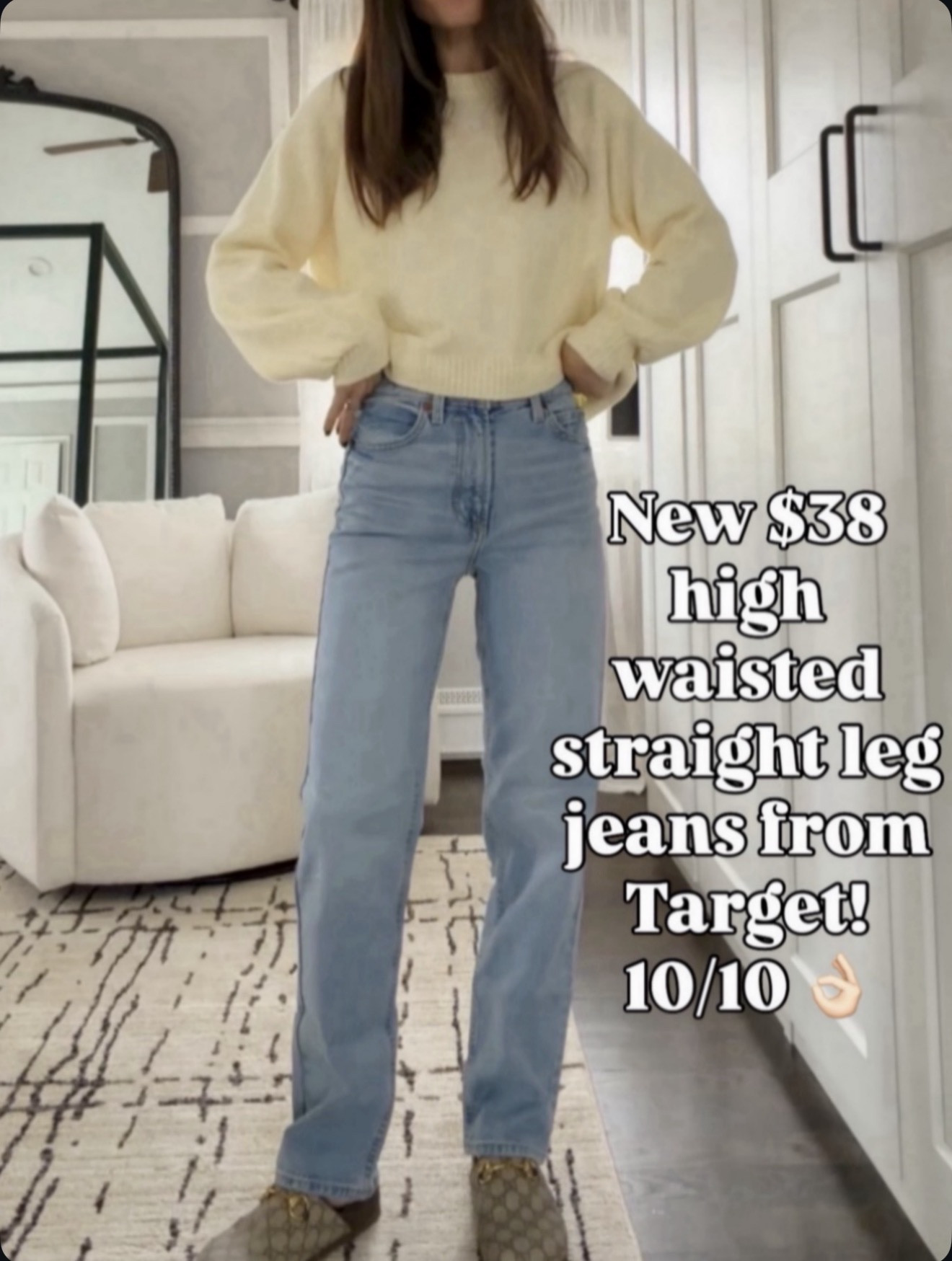 $38 Target jeans that fit like premium denim 👀 🔗⬇️

#LTKootd #LTKOver40 #LTKSeasonal