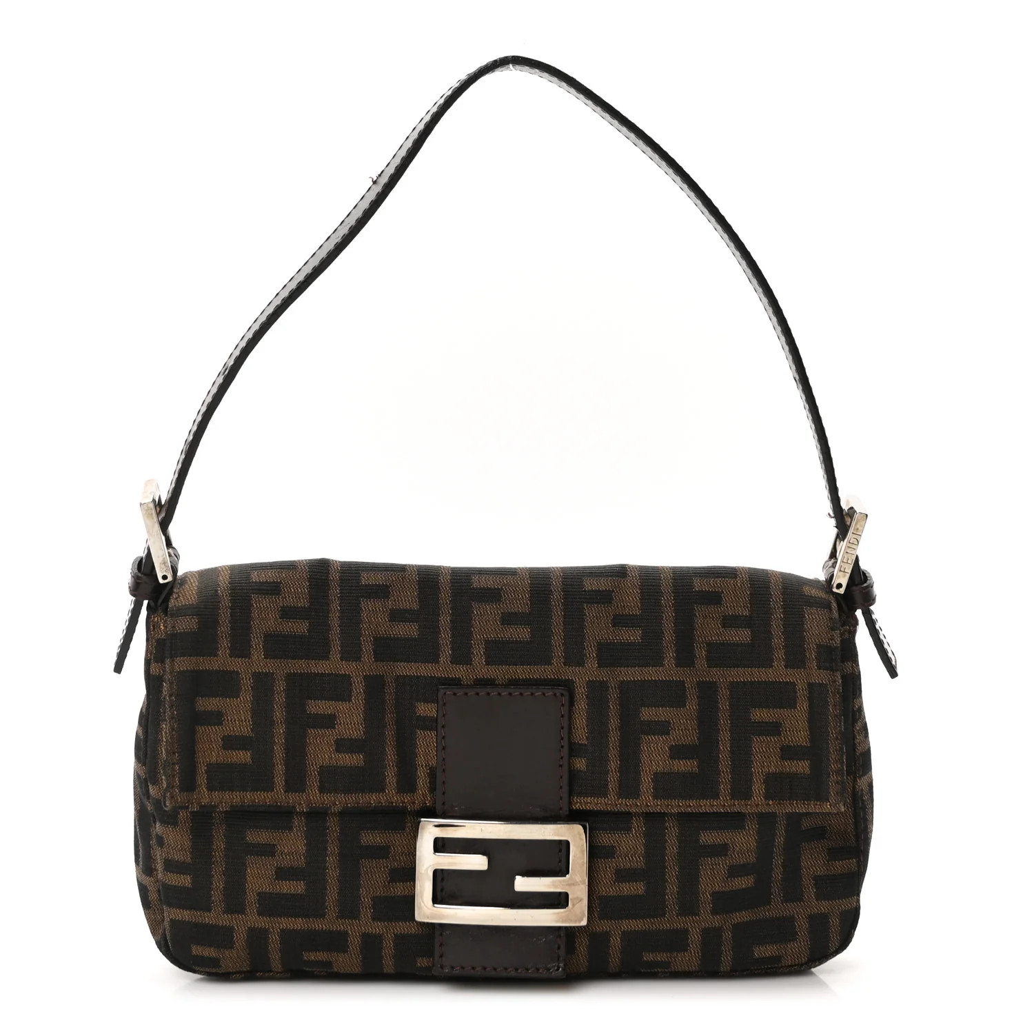 Fendi Zucca Baguette Tobacco 1736578 | FASHIONPHILE (US)