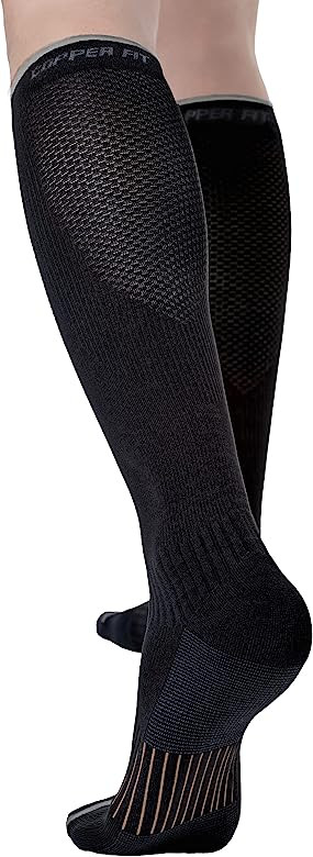 Copper Fit Energy Unisex Easy-On/Easy-Off Knee High Compression Socks | Amazon (US)