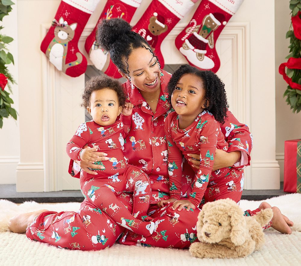 Rudolph® Family Pajama Collection | Pottery Barn Kids