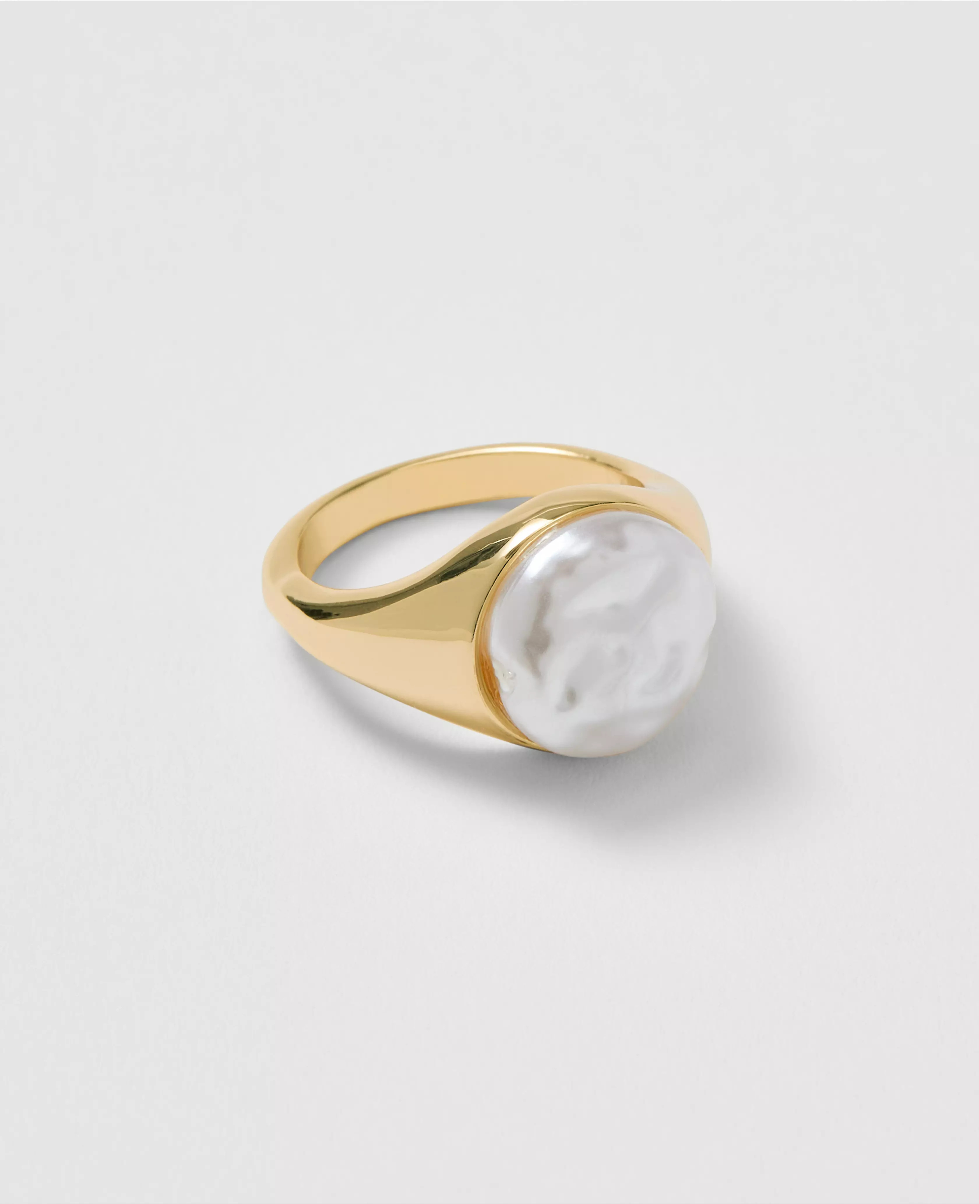 Freshwater Pearl Circle Ring | Ann Taylor