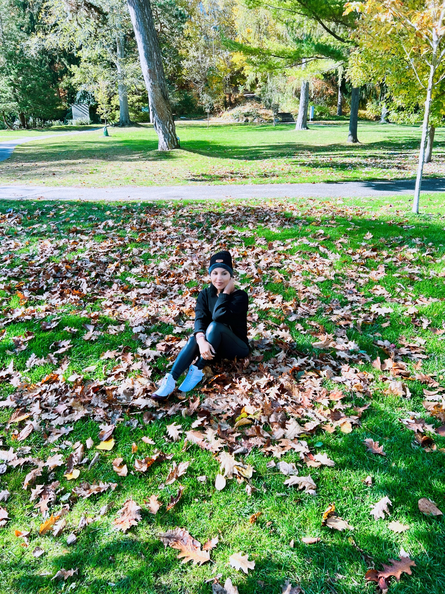 Comfy outdoor outfit!

#fuxleatherleggings. #fall

#LTKfitness #LTKstyletip #LTKfindsunder50