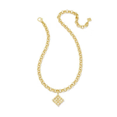 Kendra Scott Iris Statement Necklace - Gold/ White | Target