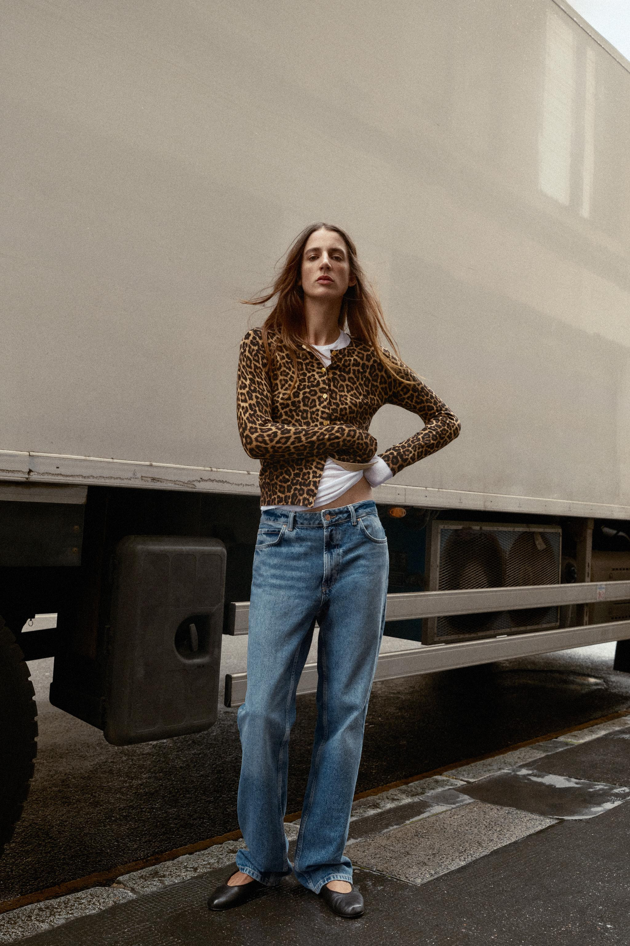 ANIMAL PRINT CARDIGAN | Zara US