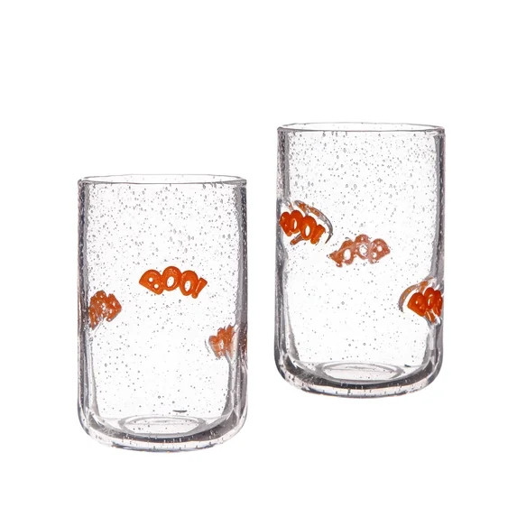 Way to Celebrate 2pack Bubble Glass DOF BOO | Walmart (US)
