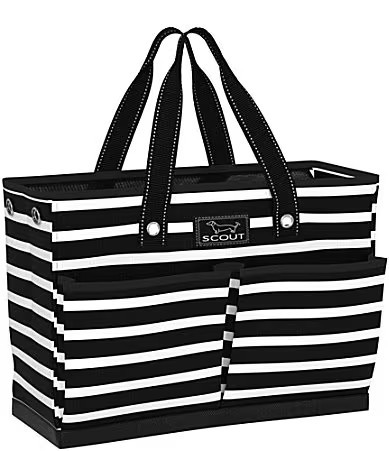 SCOUT Ben Stripe Pocket Tote Bag - Fleetwood Black | Dillard's