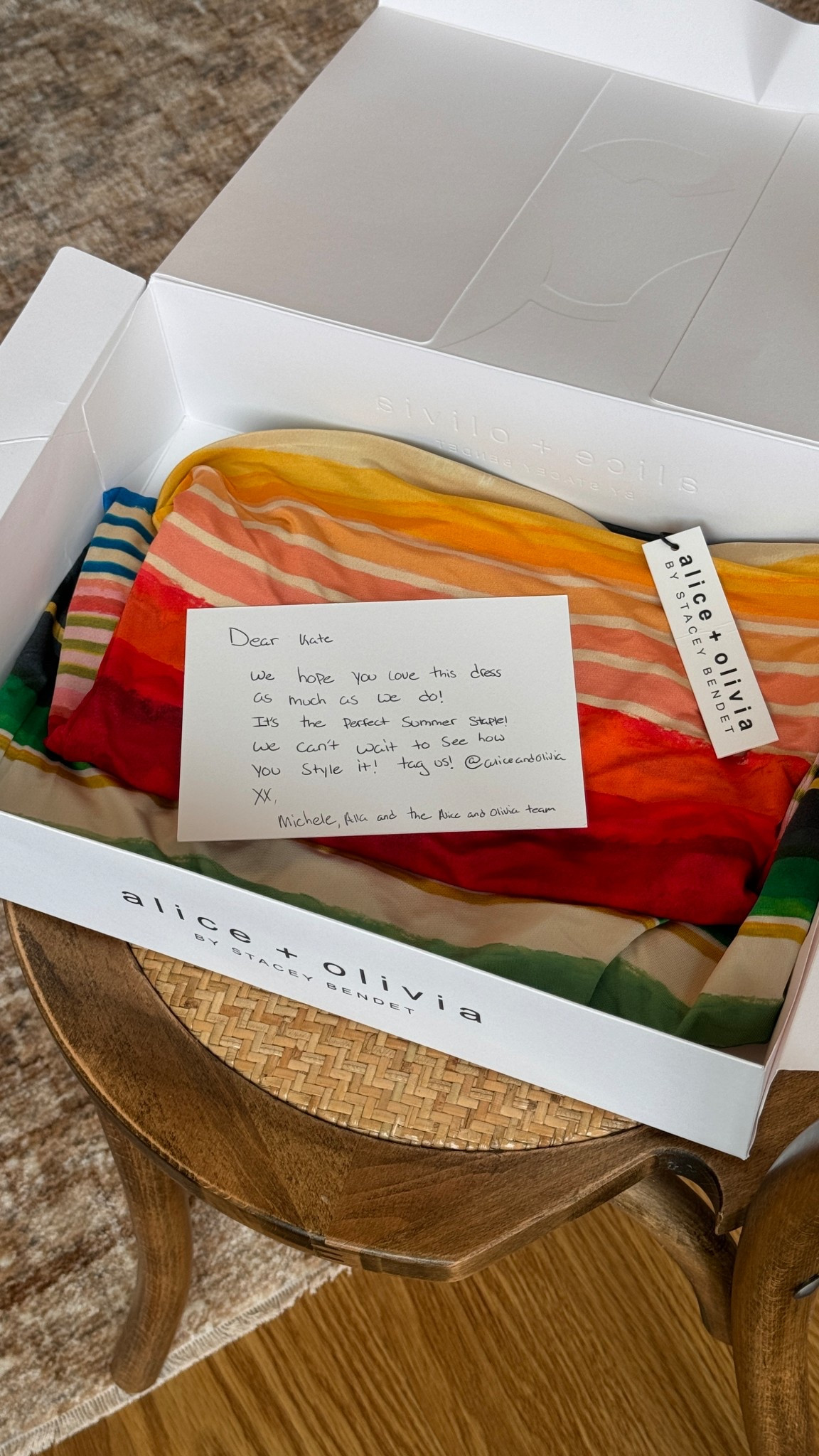 Love this color combo! Excited to try on this Alice + Olivia dress from their new summer collection. If it’s great, I’ll wear it in MTK this summer! 

#LTKSeasonal #LTKTravel #LTKStyleTip