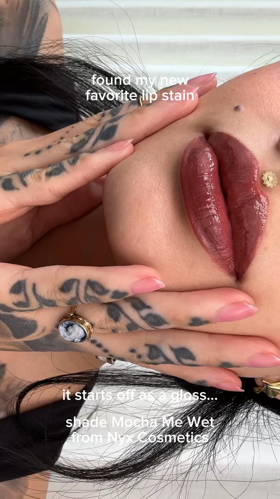 Obsessed with these liquid gloss I.V.’s from Nyx Cosmetics! This is shade Mocha Me Wet 👌 it leaves the prettiest lip tint behind! 

#LTKFindsUnder100 #LTKStyleTip #LTKBeauty