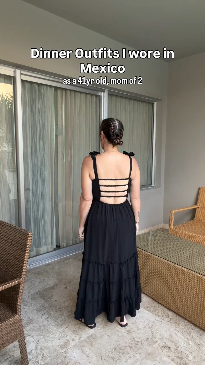 The first dress had to be my fav but all of them have been great! I wore the cream for family photos and it was perfect. The last set would be good with tights and a mesh top for a winter look too!

Anyone have a vaca coming up?

#resortwear #vacationlooks #cancunmexico #datenightoutfit #backless #midsizedress 

 #LTKOver40 #LTKMidsize #LTKTravel
