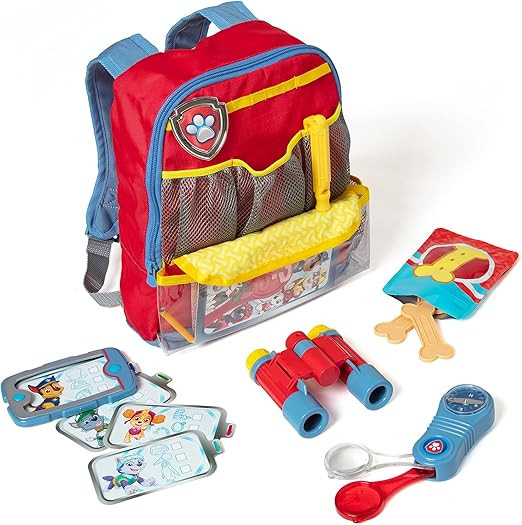 Melissa & Doug PAW Patrol Pup Backpack Role Play Set (15 Pieces) - PAW Patrol Adventure Pack, Toy... | Amazon (US)
