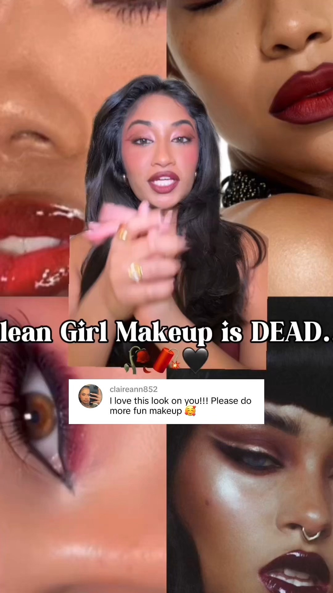 Let’s all collectively bring back COLOR with this burgundy holiday makeup 😪💖 

#LTKBeauty #LTKU #LTKHoliday