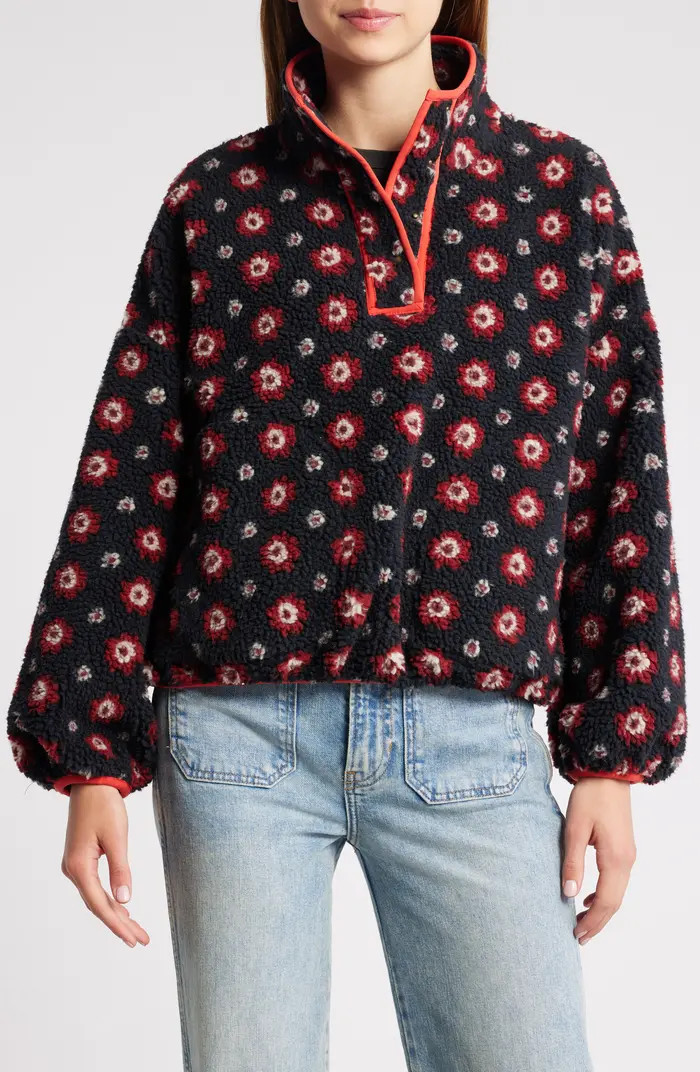 THE GREAT. Countryside High Pile Fleece Pullover | Nordstrom | Nordstrom