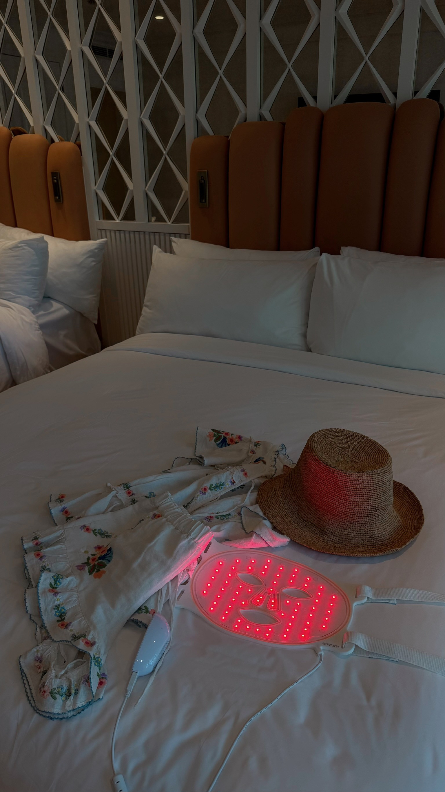 Use the code TAYLORLOVE 🥰 Prioritizing skincare with a red light therapy mask that’s truly worth the investment. The Omnilux LED mask is a go to for supporting skin health, boosting glow, and improving overall skin appearance. I bring it when traveling because it’s the BEST ✨ 

#LTKBeauty #LTKselfcare #LTKTravel