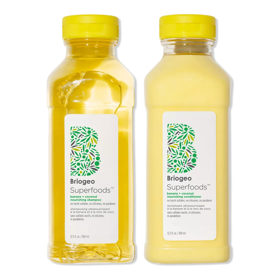 Superfoods Banana + Coconut Nourishing Shampoo + Conditioner Duo for Dry Hair | Ulta