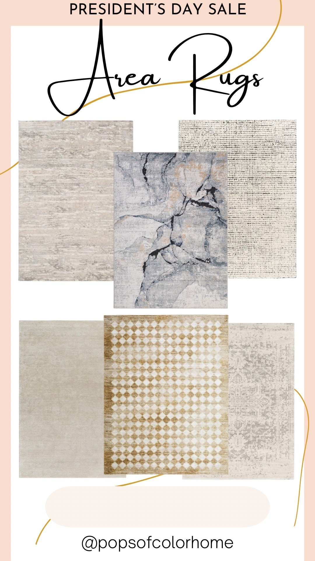 Shop these gorgeous area rugs up to 70% off  during the Presidents’ Day sale 

#LTKHome #LTKSaleAlert