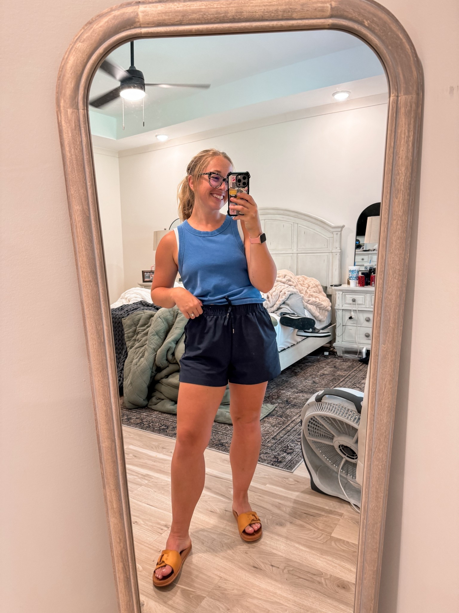 Summer outfit - casual outfit ideas - old navy sale - tank and shorts - athletic shorts 

#LTKSaleAlert #LTKSeasonal #LTKPetite