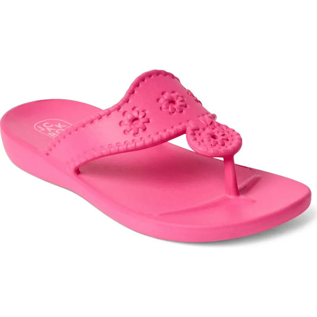 Jack Rogers Jacks Sandal in Fucshia Pink at Nordstrom, Size 6 | Nordstrom