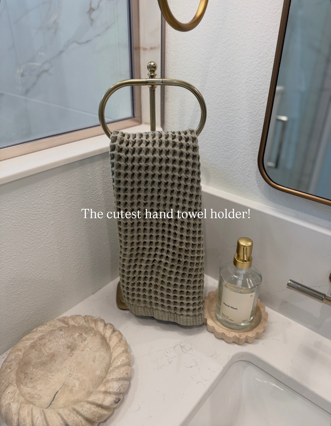 $19.99 hand towel holder! I bought this last year and still love it!

#LTKHome