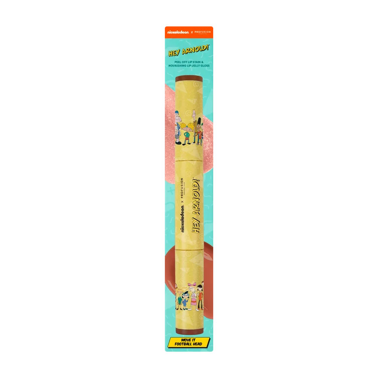 Profusion Cosmetics Nick 90s Hey Arnold! Move It Football Head - Peel Off Lip Stain & Nourishing ... | Walmart (US)
