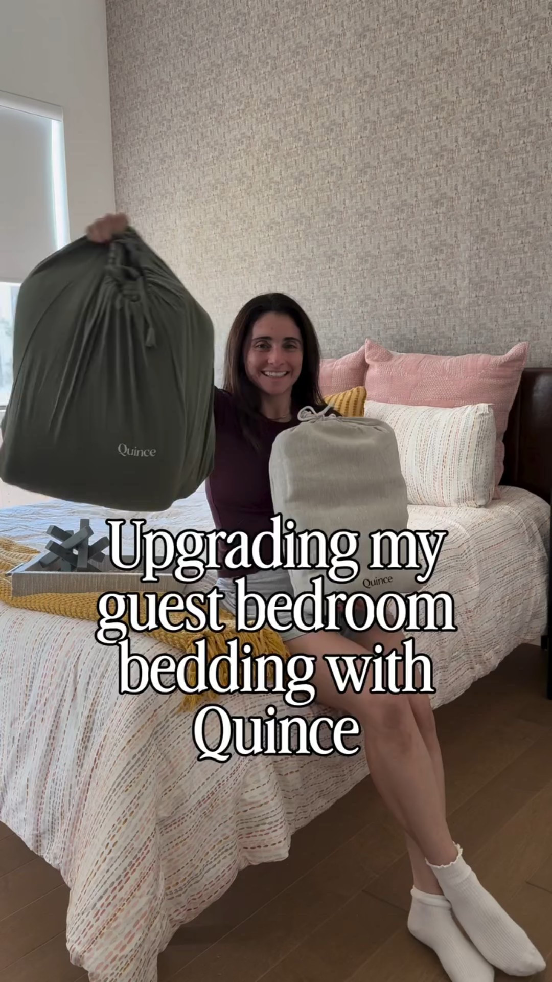Just upgraded my guest bedding with @onequince! The organic ribbed quilt added so much texture and moodiness and the linen sheet set is perfect for Florida summer nights!
#QuincePartner

Comment SHOP below to receive a DM with the link to this post on my LTK ⬇ https://liketk.it/5S50O #ltkhome