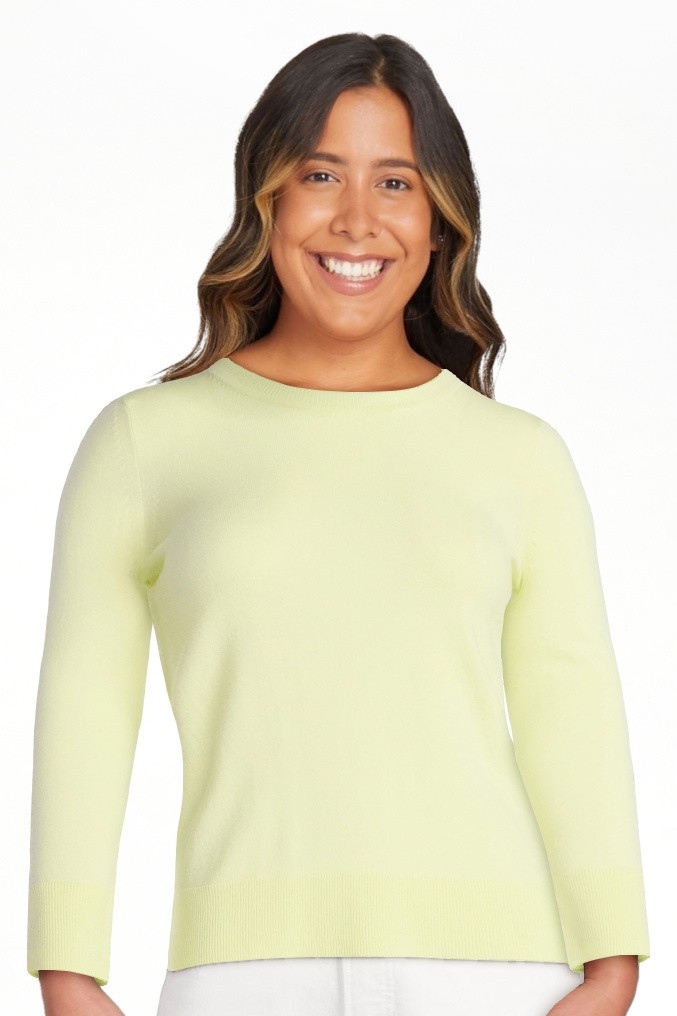 Free Assembly Women's and Women's Plus Cozy Yarn Crewneck Sweater with Long Sleeves. Lightweight,... | Walmart (US)