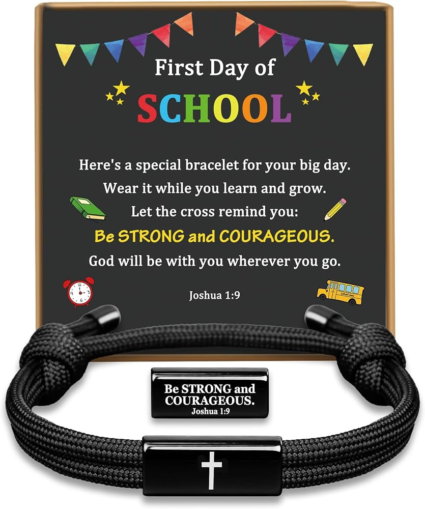 Trinckle First Day of School Bracelet Boy, 1st Day of School Gifts for Kids | Amazon (US)