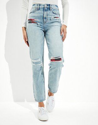 AE Ripped Highest Waist '90s Boyfriend Jean | American Eagle Outfitters (US & CA)