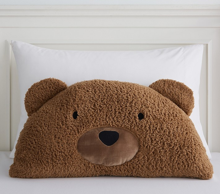 Bear Critter Pillow | Pottery Barn Kids