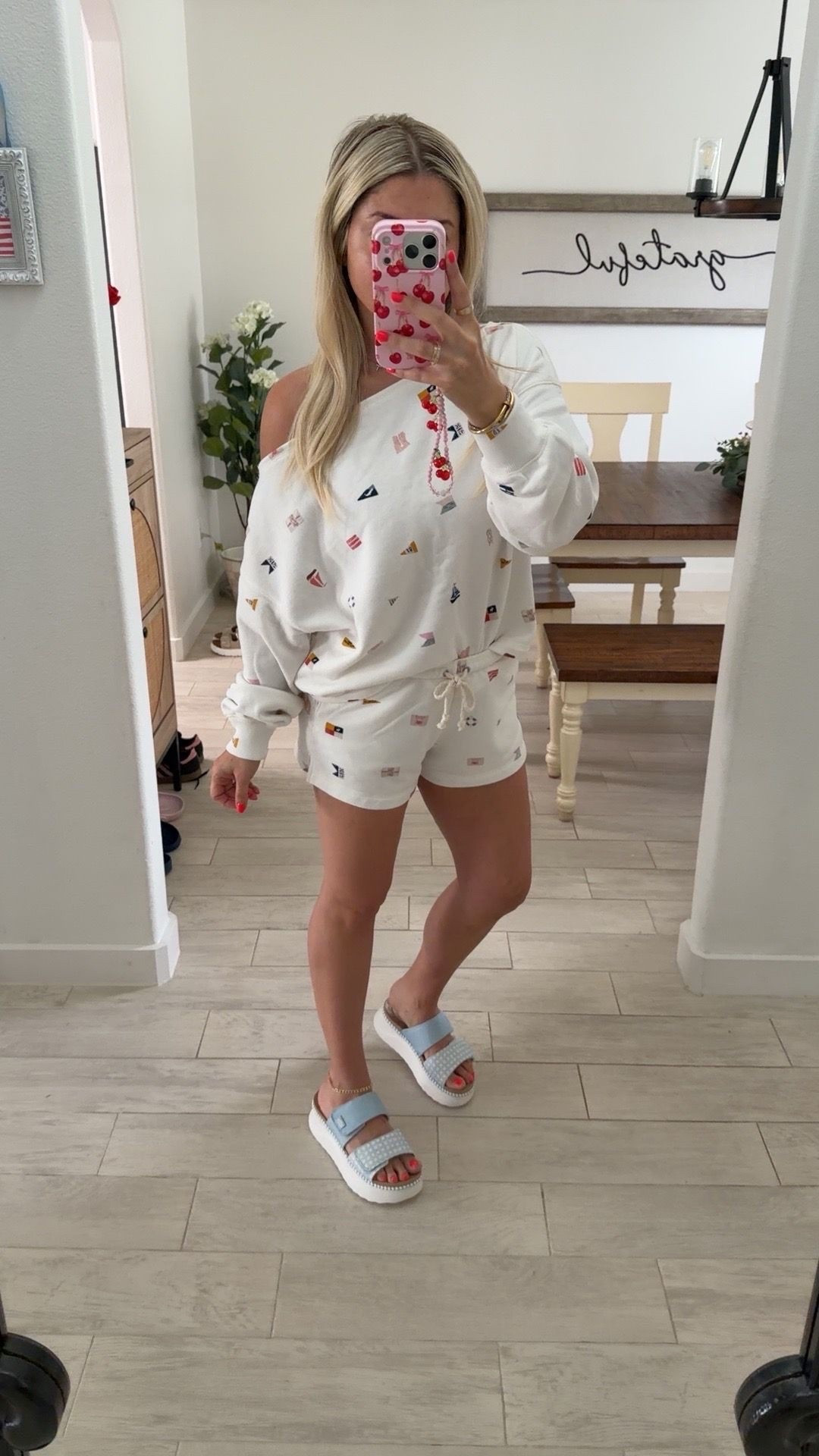 OOTD on sale
Matching set small
Sandals tts

#LTKootd #LTKSaleAlert