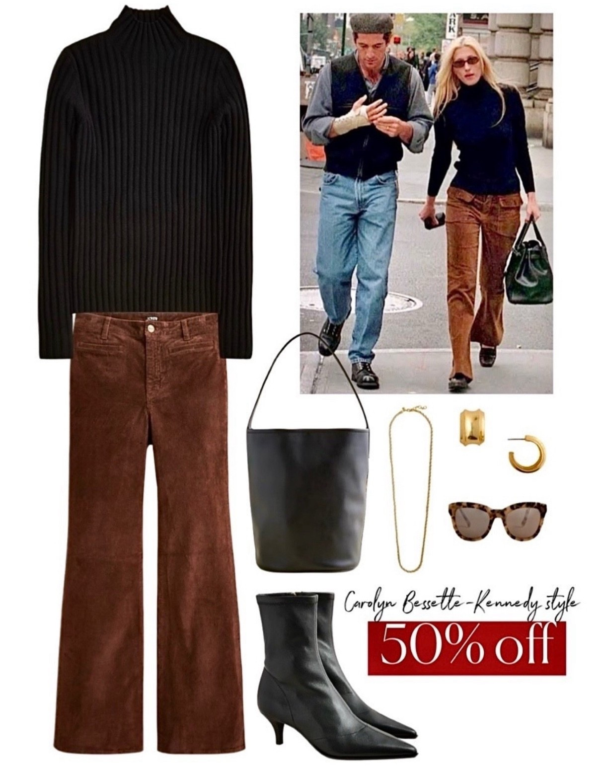 carolyn bessette-kennedy style
90s style
Classic 
Corduroy pants
Cyber Sale

#LTKCyberWeek #LTKFindsUnder100 #LTKSaleAlert