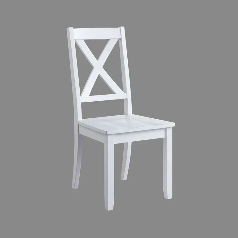 Better Homes & Gardens Maddox Crossing Dining Chairs, Set of 2, White | Walmart (US)